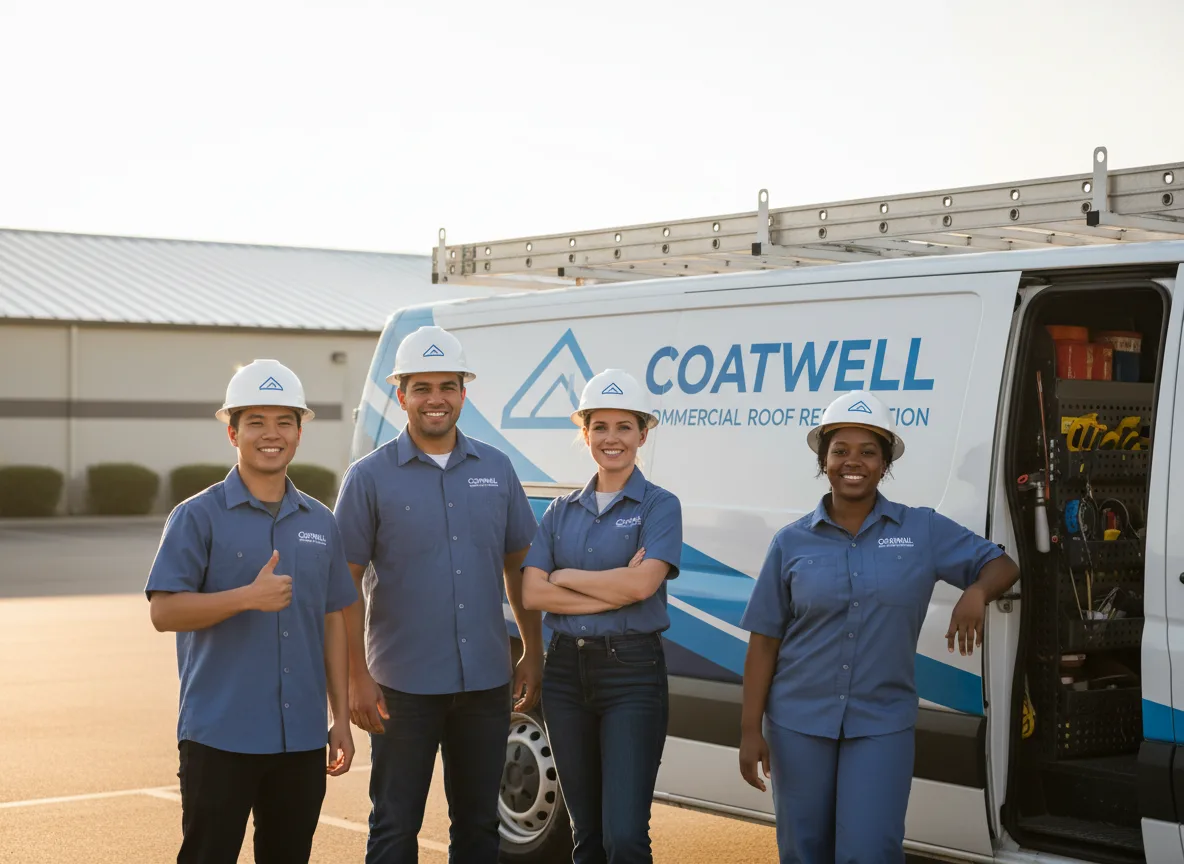 Commercial roof coating company in Blaine, WA